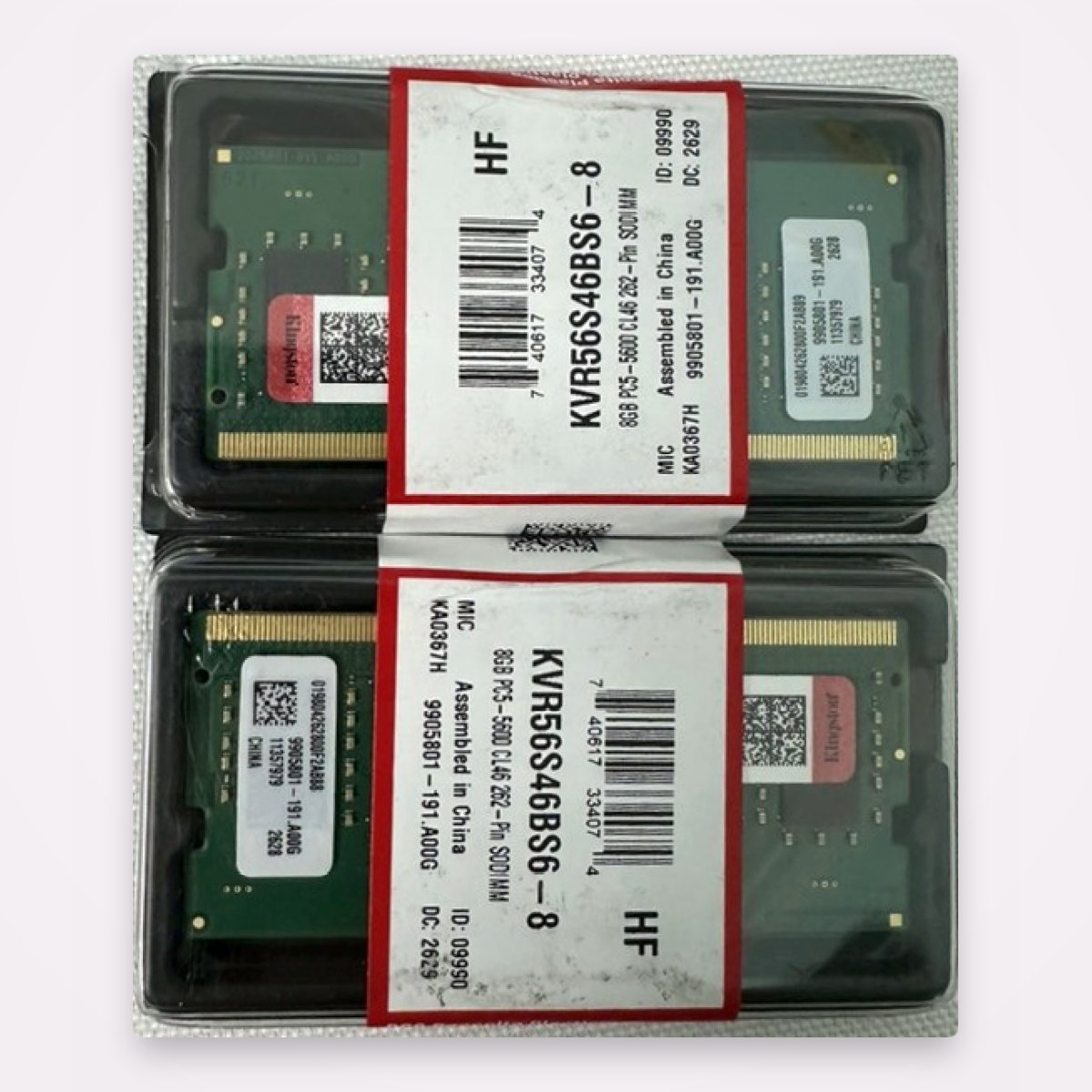 RAM Laptop DDR5 Kingston 8GB Bus 5600
