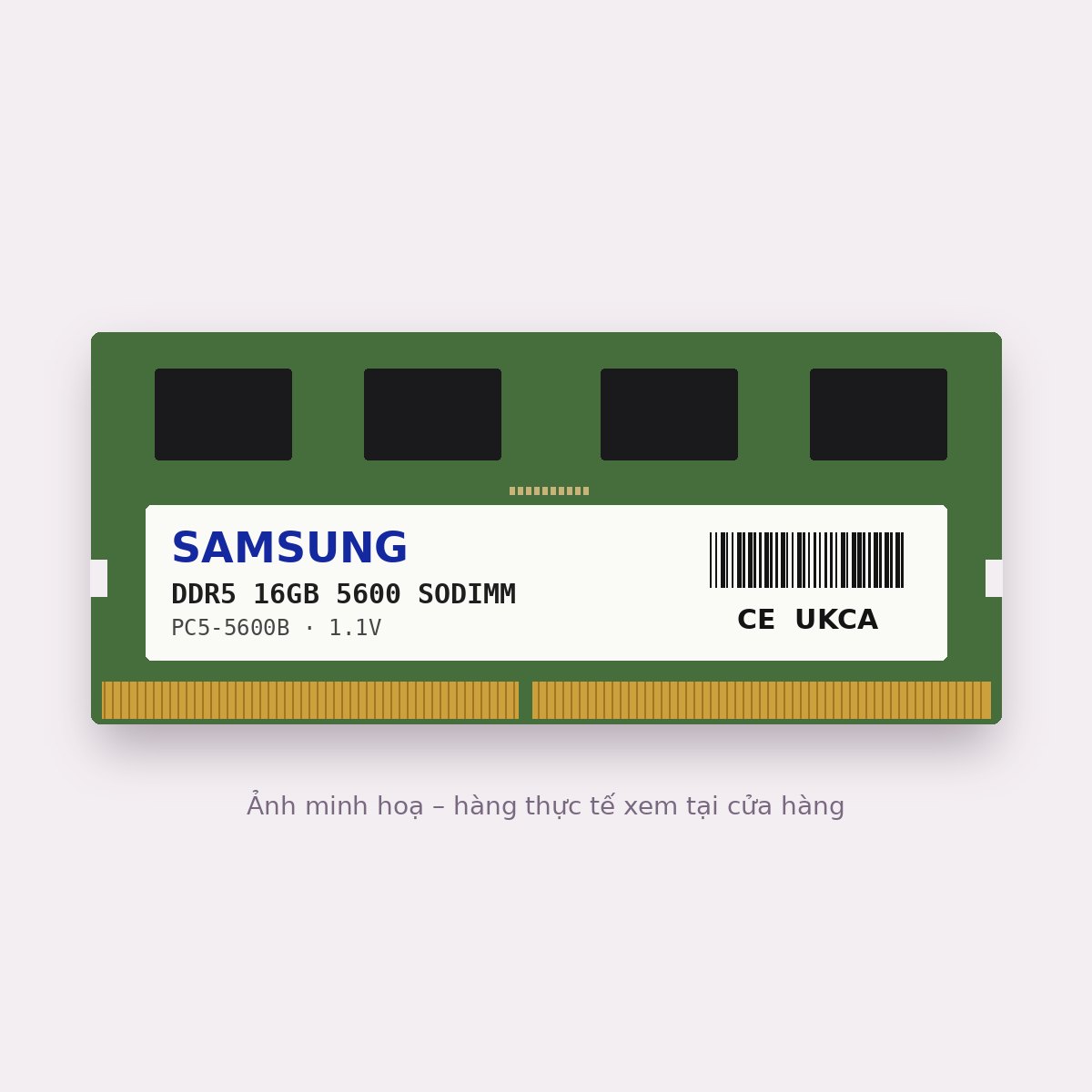 RAM Laptop DDR5 Samsung 16GB Bus 5600